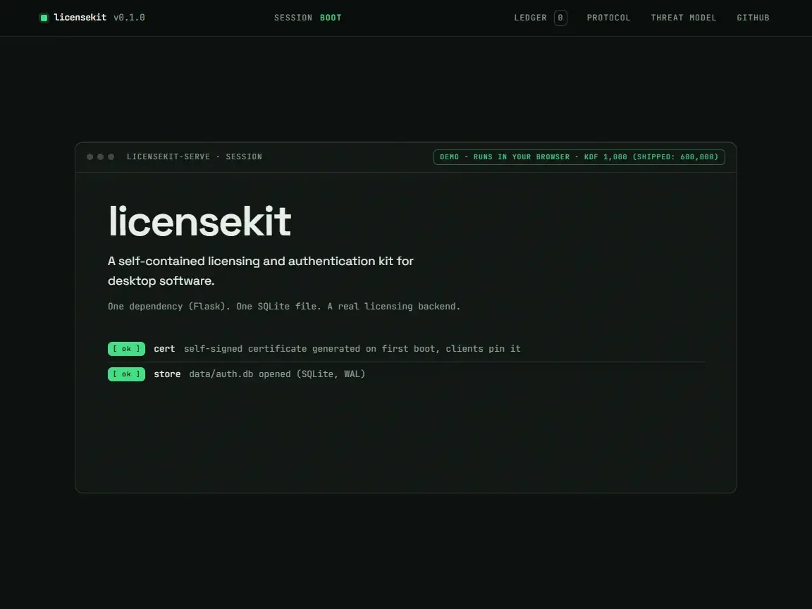 licensekit, case thumbnail